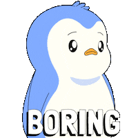 Bored Penguin Sticker by Pudgy Penguins