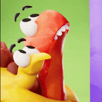 Oh My Gosh Wow GIF by Claynosaurz