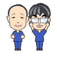 Doctor バイバイ Sticker by のぐち皮ふ科