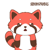 Red Panda Relief Sticker