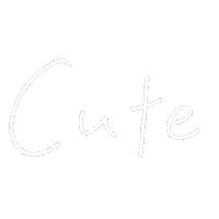 Kim Handwriting Sticker
