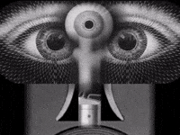 Black And White Art GIF