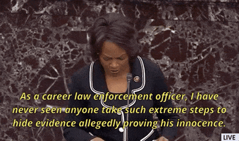 news senate impeachment trial impeachment trial val demings GIF