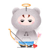 Valentines Day Cupid Sticker