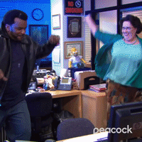 Darryl Dances with Phyllis