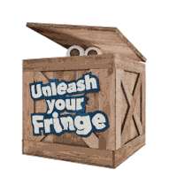 EdinburghFringeFestival festival box teeth fringe Sticker