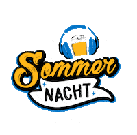 Sommernacht Sticker by Cerveza Kunstmann
