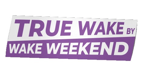 wakeweekendru giphyupload wakeweekend Sticker