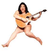 Pop Art Singing Sticker by Ashley Longshore