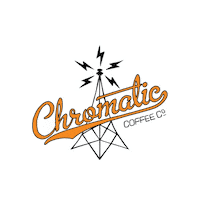 chromaticcoffee coffee radio tower san jose Sticker