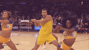 Los Angeles Dancing GIF by NBA