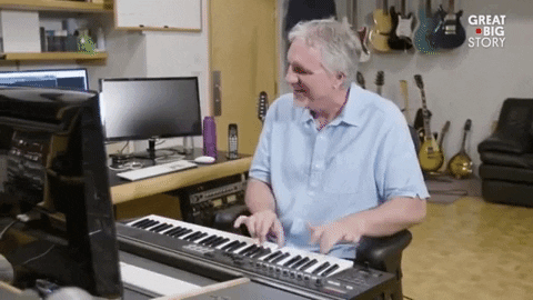 piano player smile GIF by Great Big Story
