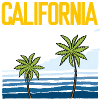 Ocean California Sticker by カリフォルニアワイン協会