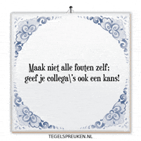 Humor Teamwork GIF by Tegelspreuken.nl