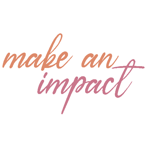 Make An Impact Sticker by Influence with Impact