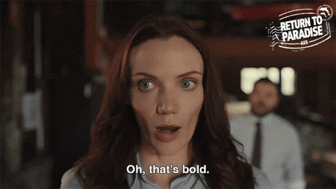 I See You Thats Bold GIF by Death In Paradise