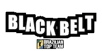 Black Belt Sticker by Brazilian Top Team