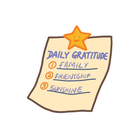 Daily Gratitude Sticker by Passion Planner