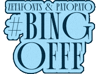 Bingofff Sticker by Zetafonts Type Foundry