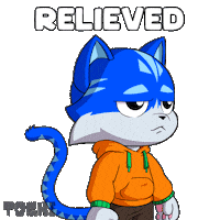 Thanks Wow Sticker by Toshithecat