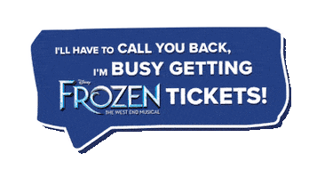 Let It Go Frozen The Musical Sticker by Disney Europe