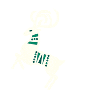 Christmas Reindeer Sticker by LUPICIA_JAPAN