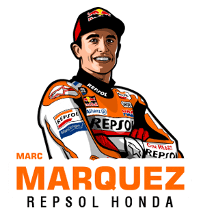 islahuddinm giphyupload motogp rider Marquez Sticker