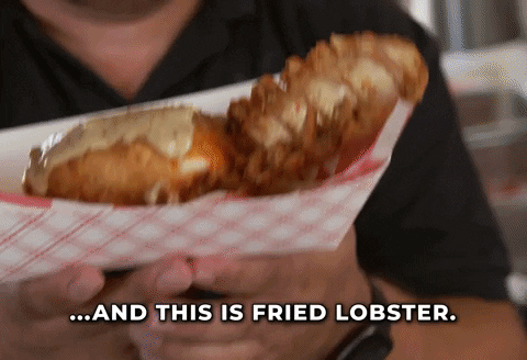 State Fair Of Texas Fried Lobster GIF by Gangway Advertising