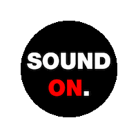 Music On Sound Sticker by SOVISO