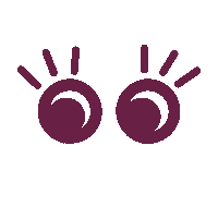 Eyes Watching Sticker by Packed Party