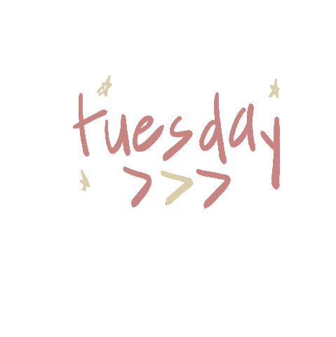 Lettering Tuesday Sticker