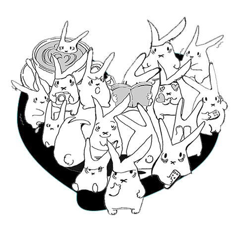 animation love Sticker by snowbun