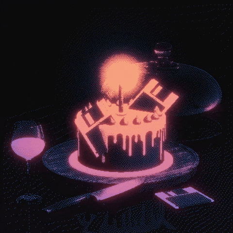 Birthday Cake GIF