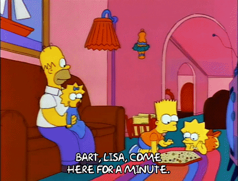 Playing Season 3 GIF by The Simpsons