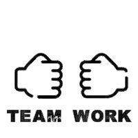Team Work Sticker by Agencia Nativo