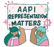 Asian American Sticker