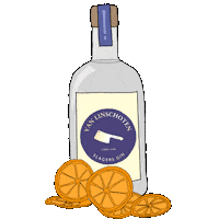 Gin Tonic Drink Sticker by iriskristen