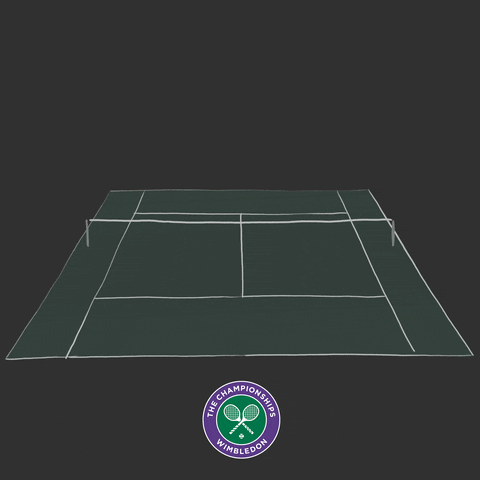 tennis federer GIF by Wimbledon