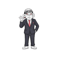 Red Eyes Animation Sticker by Zhot