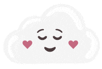 Good Night Hearts Sticker by So Good So You