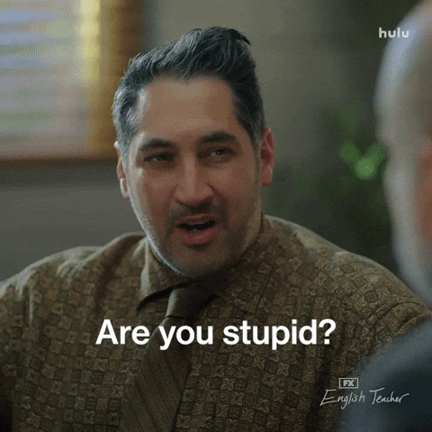 Are You Dumb Fx Networks GIF by English Teacher FX