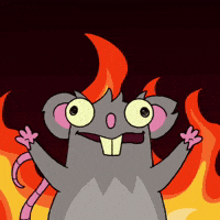 Burning Mickey Mouse GIF by Web3 Playboys
