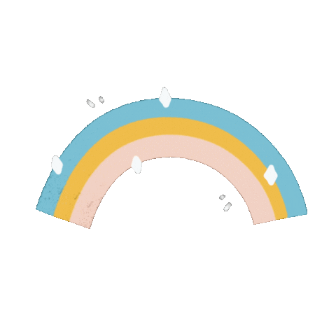 merakcreativedesigns giphyupload pink rainbow blue Sticker