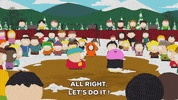 scared eric cartman GIF by South Park 