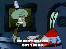 season 1 pizza delivery GIF by SpongeBob SquarePants