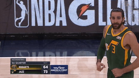 ricky rubio nba GIF by Utah Jazz