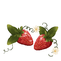Summer Strawberry Sticker