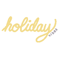 Holiday Text Sticker