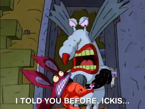 aaahh real monsters nicksplat GIF