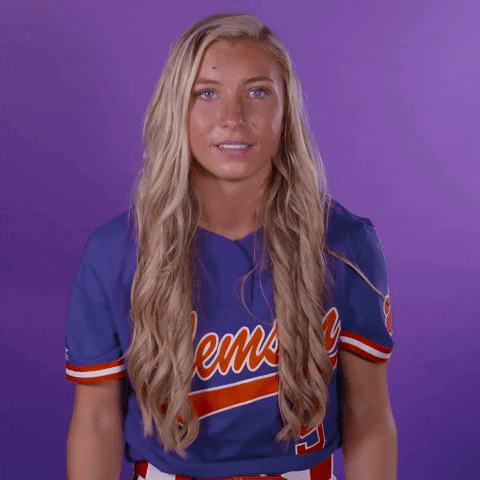 Clemsonsoftball GIF by Clemson Tigers